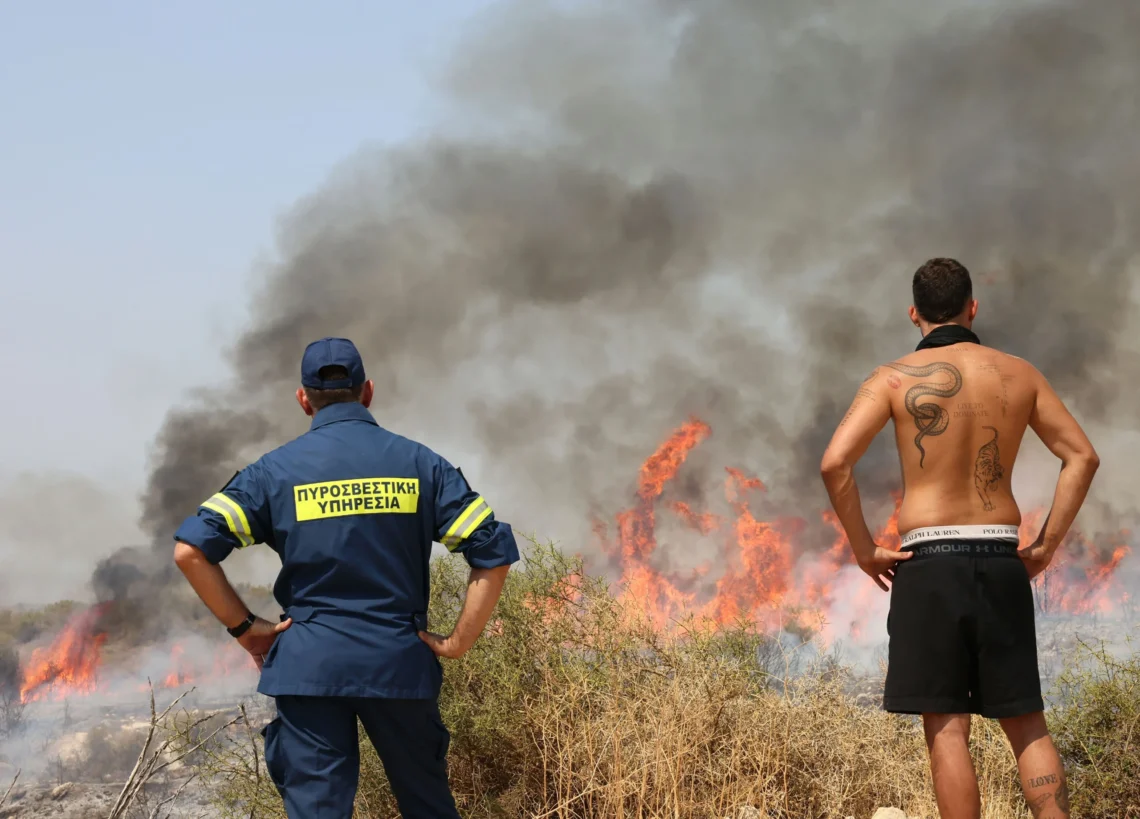 Limassol: large forest fires, hundreds of destroyed homes, and casualties.